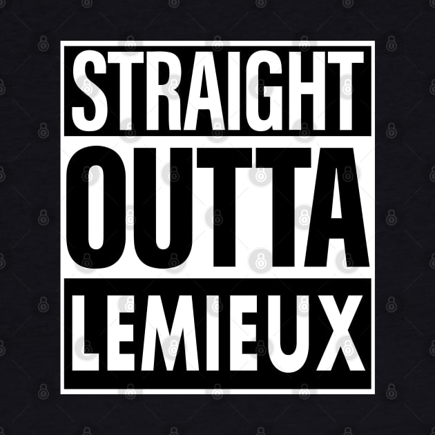 Lemieux Name Straight Outta Lemieux by ThanhNga